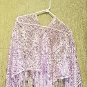 Lavender Neck Collar/Scarf Topper